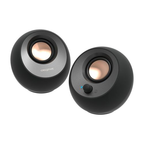Altavoces Creative Pebble V3 2.0 Usb-C Negro | Quonty.com | 51MF1700AA000