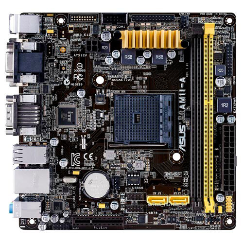 Placa Asus Am1i-A Am1 Ddr3 Hdmi Sata3 Usb3.0 M-Itx | Quonty.com | 90MB0IA0-M0EAY0
