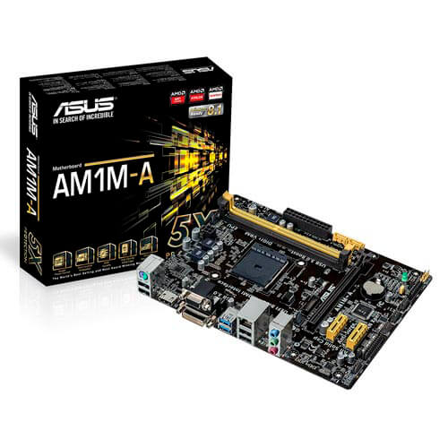 Placa Asus Am1m-A Am1 2ddr3 Hdmi Sata3 Usb3.0 Matx | Quonty.com | 90MB0IR0-M0EAY0
