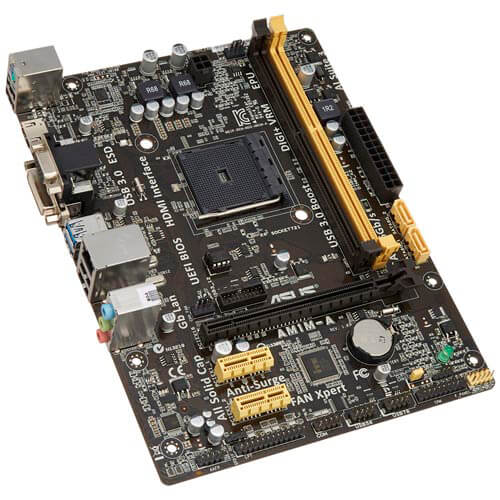 Placa Asus Am1m-A Am1 2ddr3 Hdmi Sata3 Usb3.0 Matx | Quonty.com | 90MB0IR0-M0EAY0