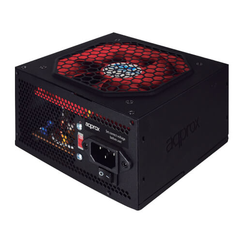 Fuente Approx 500w Pfc-Pasivo 12cm Atx | Quonty.com | APP500PS