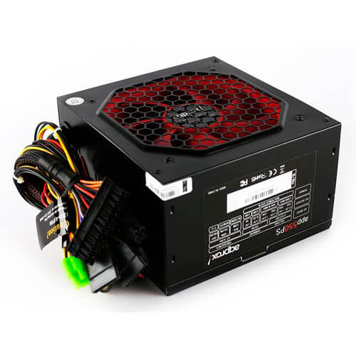 Fuente Approx 550w Pfc-Pasivo 12cm Atx | Quonty.com | APP550PS