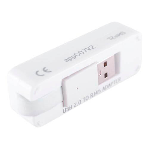 Cable Usb Approx Usb2.0 A/M - Rj45 10/100 Blanco | Quonty.com | APPC07V2