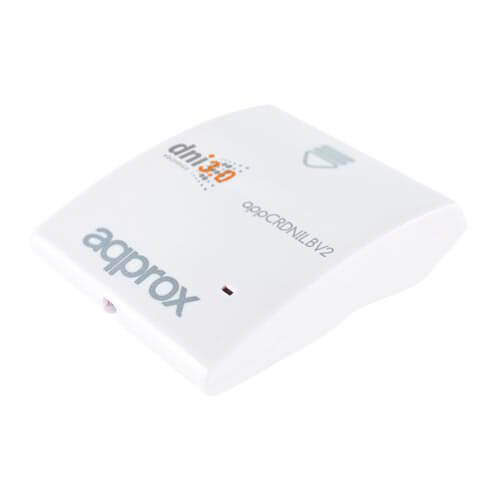 Lector Ext Usb2.0 Approx Dnie + Tarjeta Sanitaria | Quonty.com | APPCRDNILWV2