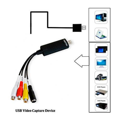 Capturadora De Video Approx Usb2.0 | Quonty.com | APPGRABBERV6