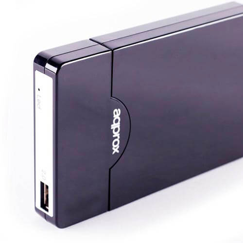 Caja Hdd Approx 2.5'' Sata Usb3.0 Negra | Quonty.com | APPHDD10B
