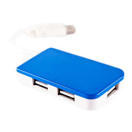 Hub Approx 4 Puertos Usb2.0 Azul | Quonty.com | APPHT4LB