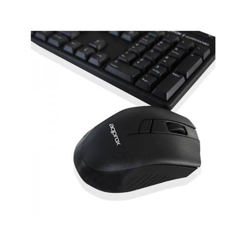 Combo Teclado/Raton Approx Appkbwshome2 Inalambrico | Quonty.com | APPKBWSHOME2