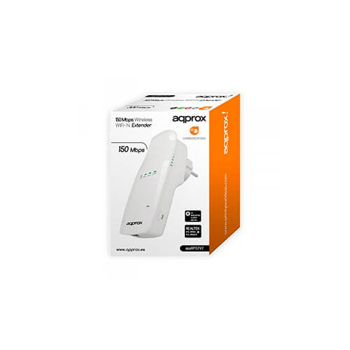 Repetidor Approx Apprp02v2 Wifi-N/150mbps Wps | Quonty.com | APPRP02V2