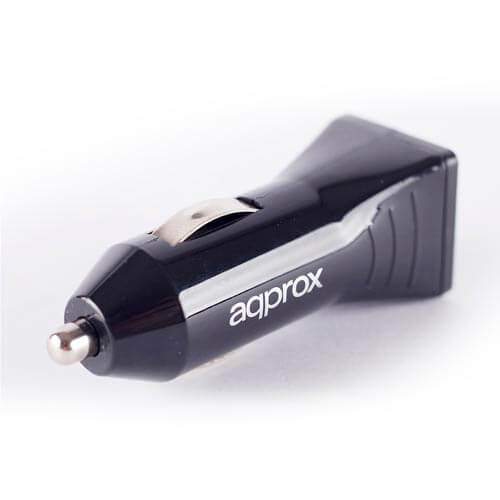 Cargador Coche Approx 1usb 5v 1a Negro | Quonty.com | APPUSBCARB
