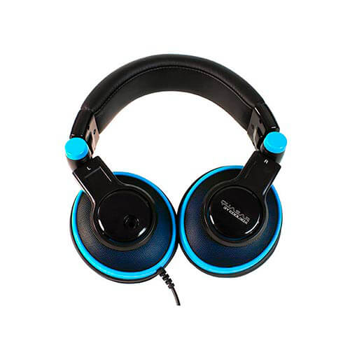 Auriculares C/Microfono Coolbox Quasar Hermes Usb Azul | Quonty.com | AURQUAHERMES