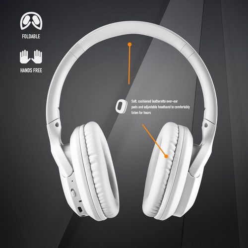 Auriculares C/Microfono Ngs Arctica Greed Inalambricos Blanco | Quonty.com | ARTICAGREEDWHITE
