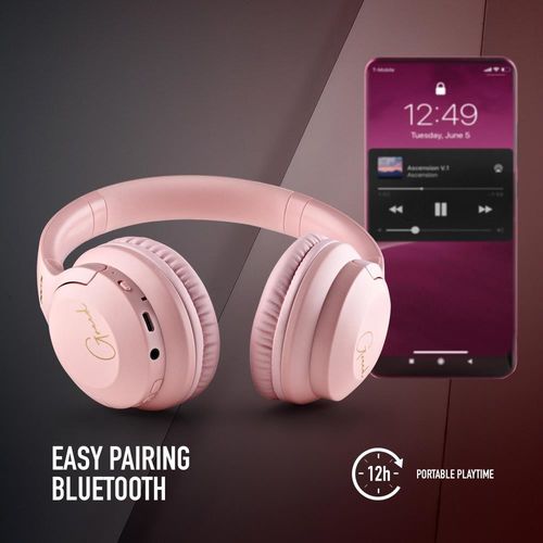 Auriculares C/Microfono Ngs Arctica Greed Inalambricos Rosa | Quonty.com | ARTICAGREEDPINK