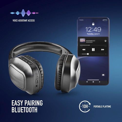 Auriculares C/Microfono Ngs Arctica Wrath Inalambricos Negro | Quonty.com | ARTICAWRATHBLACK