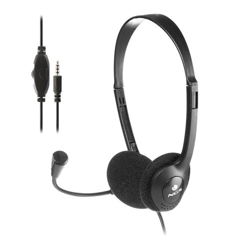 Auriculares C/Microfono Ngs Ms103max Jack 3.5mm Negro | Quonty.com | MS103MAX