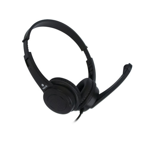 Auriculares C/Microfono Ngs Vox 505 Usb Negro | Quonty.com | VOX505USB