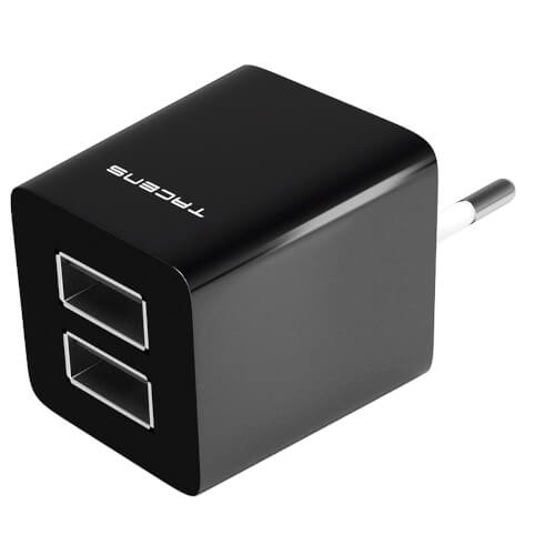 Cargador Usb Pared Tacens Ausb1 2ptos 2.1a | Quonty.com | AUSB1