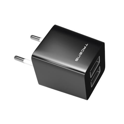 Cargador Usb Pared Tacens Ausb1 2ptos 2.1a | Quonty.com | AUSB1