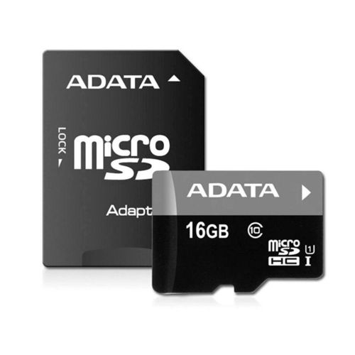 Microsd Adata 16gb Cl10 Uhs-I + Adaptador | Quonty.com | AUSDH16GUICL10-RA1