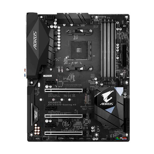 Placa Gigabyte Ax370 Gaming K5 Aorus Amd Am4 Ddr4 Hdmi Atx | Quonty.com | GA-AX370-GAMING K5
