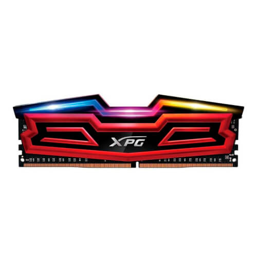 Adata Ddr4 16gb 3000mhz Cl16 Xpg Spectrix D40 Red Rgb | Quonty.com | AX4U3000316G16-SR40
