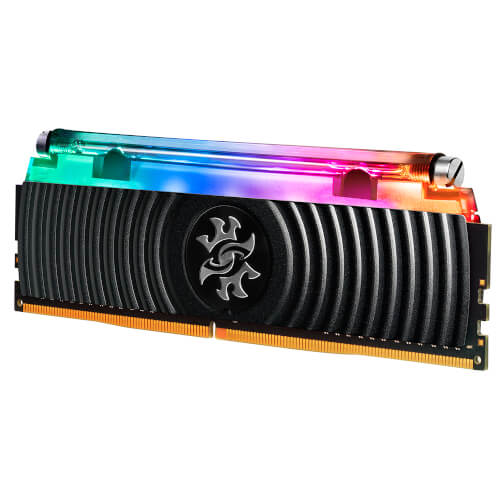 Adata Ddr4 8gb 3200mhz Cl16 Xpg Spectrix D80 Black Rgb | Quonty.com | AX4U320038G16-SB80