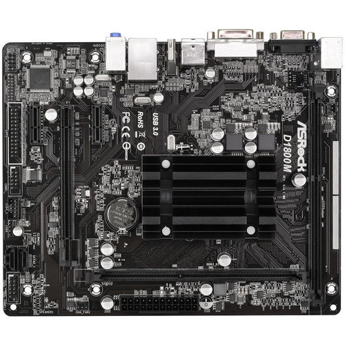 Placa Asrock D1800m Intel Micro Atx | Quonty.com | 90-MXGUK0-A0UAYZ