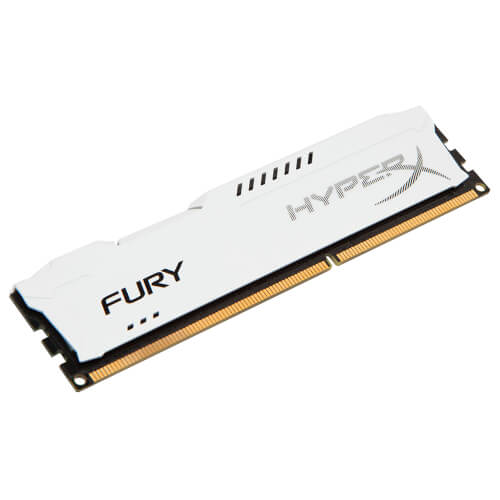 Kingston Ddr3 8gb 1866mhz Cl10 Hyperx Fury White | Quonty.com | HX318C10FW/8