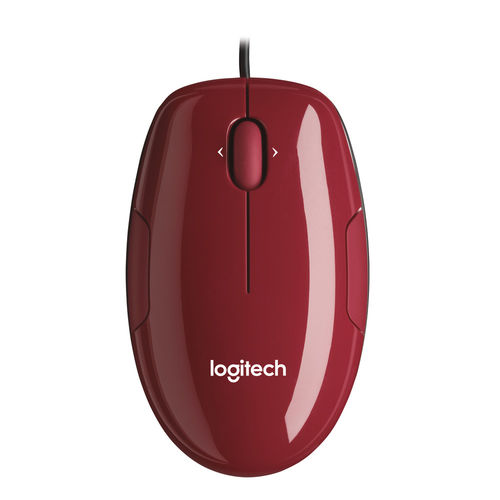 Raton Logitech M150 Optico Rojo | Quonty.com | 910-003746