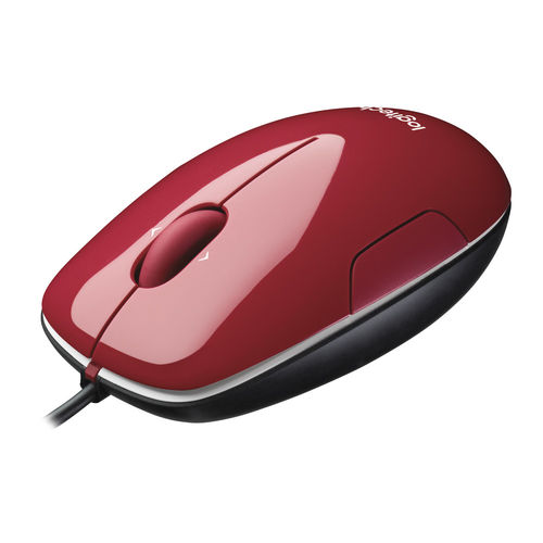 Raton Logitech M150 Optico Rojo | Quonty.com | 910-003746