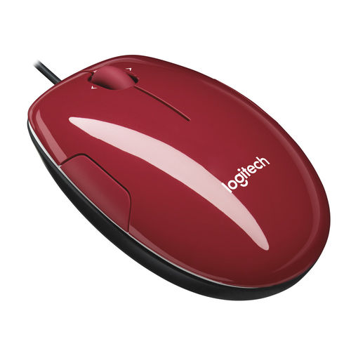 Raton Logitech M150 Optico Rojo | Quonty.com | 910-003746