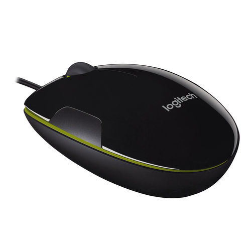Raton Logitech M150 Optico Negro-Amarillo | Quonty.com | 910-003743