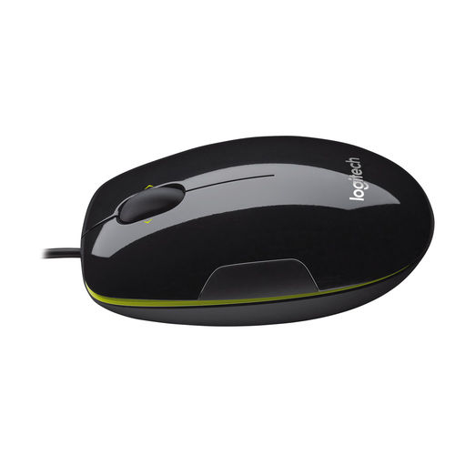 Raton Logitech M150 Optico Negro-Amarillo | Quonty.com | 910-003743