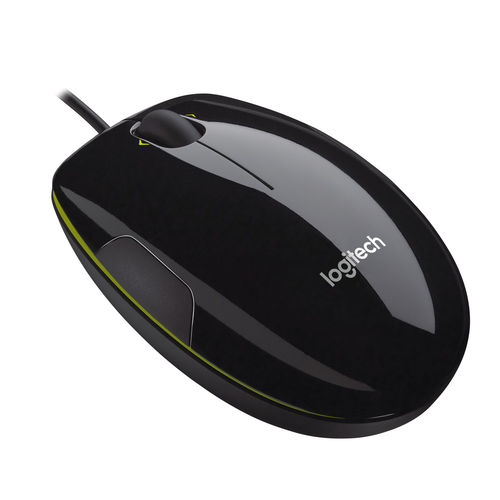 Raton Logitech M150 Optico Negro-Amarillo | Quonty.com | 910-003743