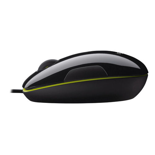 Raton Logitech M150 Optico Negro-Amarillo | Quonty.com | 910-003743