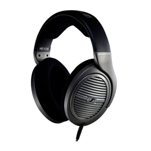 Auriculares Sennheiser Hd 518 Negro | Quonty.com | 504628