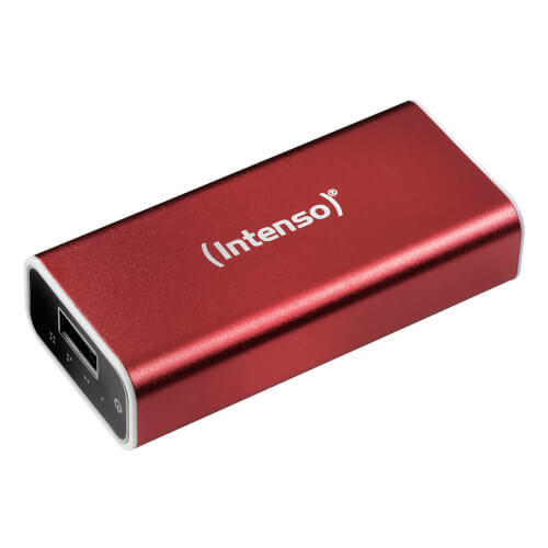 Powerbank/Bateria Externa Intenso Alu A5200 Rojo | Quonty.com | 7322426