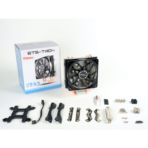 Disipador Enermax Ets-T40f-Tb | Quonty.com | ETS-T40F-TB