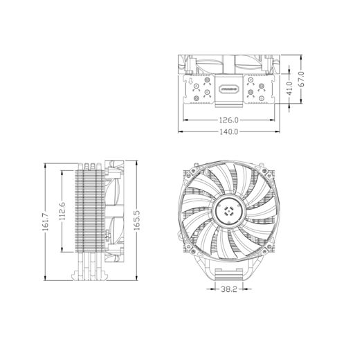 Disipador Enermax Ets-T40f-Rf | Quonty.com | ETS-T40F-RF