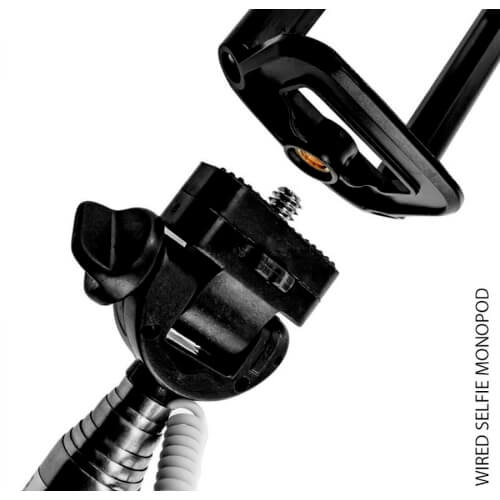 Palo Selfie Kl-Tech Con Pulsador Azul | Quonty.com | KMP104BLUE