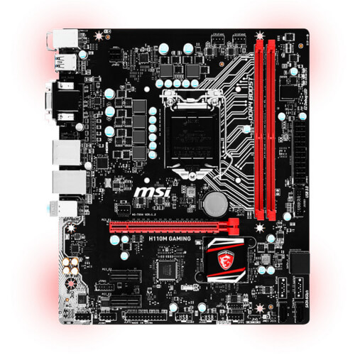 Placa Base Msi 1151 H110m Gaming | Quonty.com | 911-7994-013