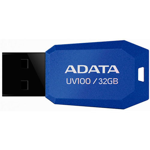 Pendrive 32gb Usb2.0 Adata Uv100 Azul | Quonty.com | AUV100-32G-RBL