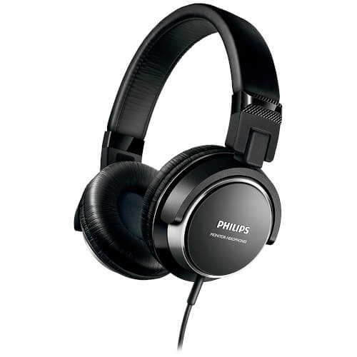 Auriculares Philips Shl3260bk/00 Dj Negro/Plata | Quonty.com | SHL3260BK/00