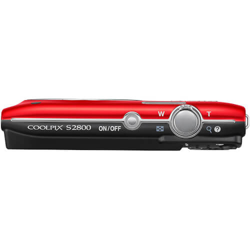 Camara Nikon Coolpix A100 Roja + Palo Selfie | Quonty.com | 999A100R1