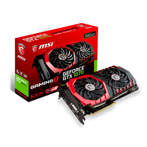 Msi Gtx 1070 Gaming X 8gb Gddr5 | Quonty.com | 912-V330-018