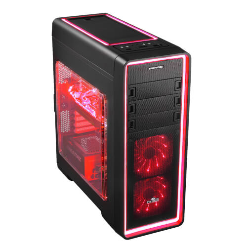 Caja Torre/Atx Enermax Ostrog Adv Roja | Quonty.com | ECA3380AS-R