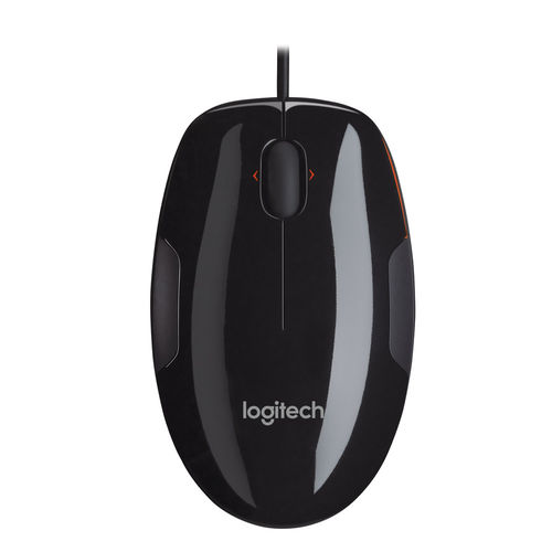 Raton Optico Logitech M150 Negro-Naranja | Quonty.com | 910-003744