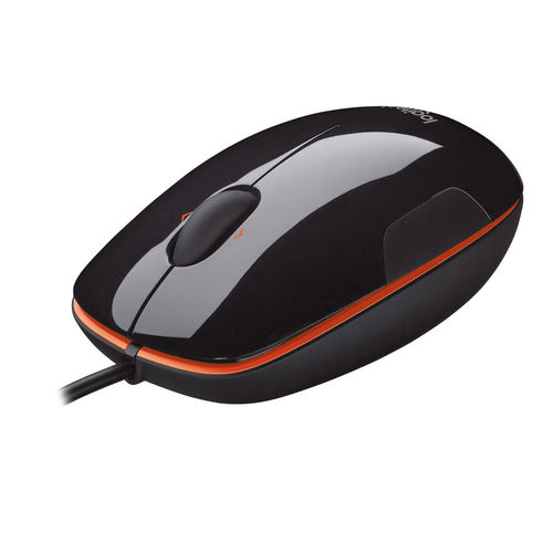 Raton Optico Logitech M150 Negro-Naranja | Quonty.com | 910-003744