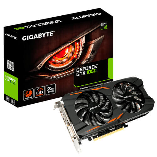 Gigabyte Gtx 1050 Windforce Oc 2gd Gddr5 | Quonty.com | GV-N1050WF2OC-2GD