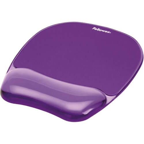 Alfombrilla + Reposamuñecas Fellowes Gel Violeta | Quonty.com | 9144104